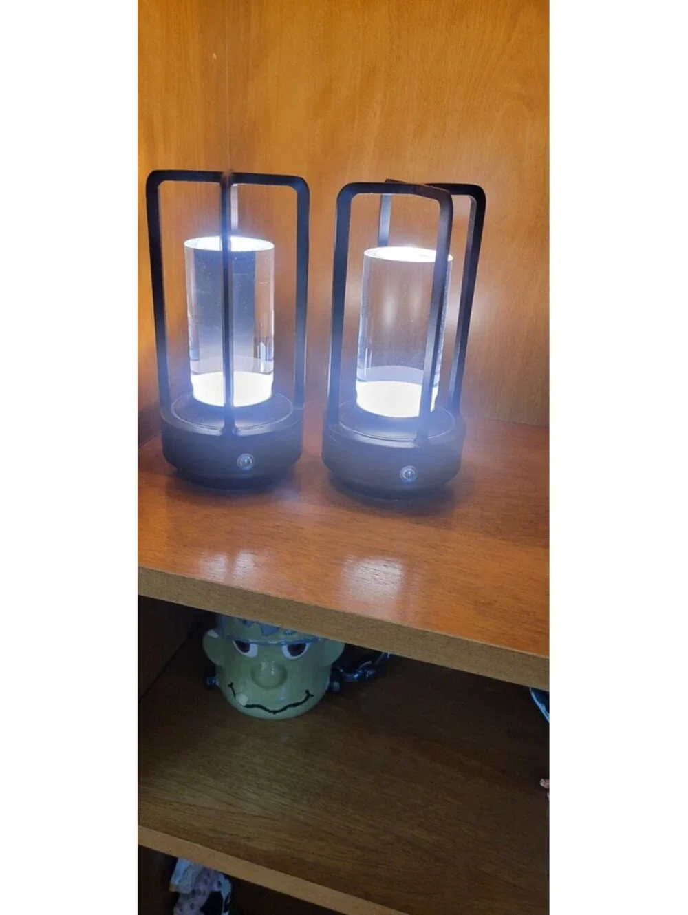 Set of 2 cordless table lamps